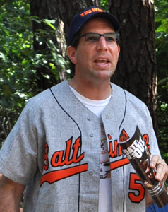 Will's the kind of director who is constantly out with the campers - involved in the day to day action.