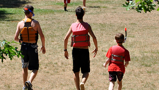 We select our staff very carefully in preparation for sharing our values each summer.